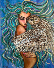 Load image into Gallery viewer, EMBRACE PAINTING 30"X24" Payment plans available from as less as $25.00 per week