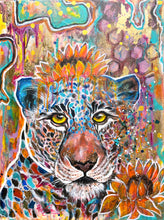 Load image into Gallery viewer, >>> PRIVATE COLLECTION <<< VALIANT HEART PAINTING - 24"X18" MIXED MEDIA