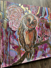 Load image into Gallery viewer, >>> PRIVATE COLLECTION <<< QUEEN OF THE NIGHT PAINTING - 24"X24" MIXED MEDIA Payment plans available from as less as $25.00 per week