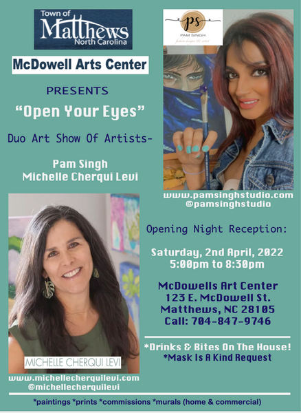“OPEN YOUR EYES” Duo Exhibit - Let's Talk Thursday, VOL. 107