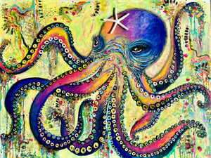>>> PRIVATE COLLECTION <<< MARDI GRAS SWEETIE - 30"X40" Payment plans available from as less as $25.00 per week