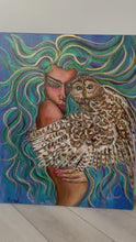 Load and play video in Gallery viewer, EMBRACE PAINTING 30&quot;X24&quot; Payment plans available from as less as $25.00 per week
