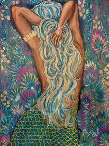>>> PRIVATE COLLECTION <<< BEAUTIFUL REVERIE PAINTING 24"X18" Payment plans available from as less as $25.00 per week
