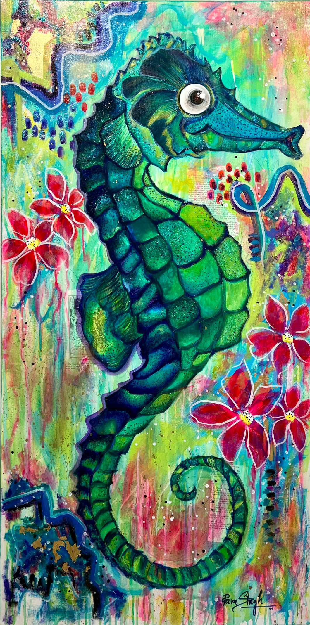 POLE DANCER PAINTING - 48